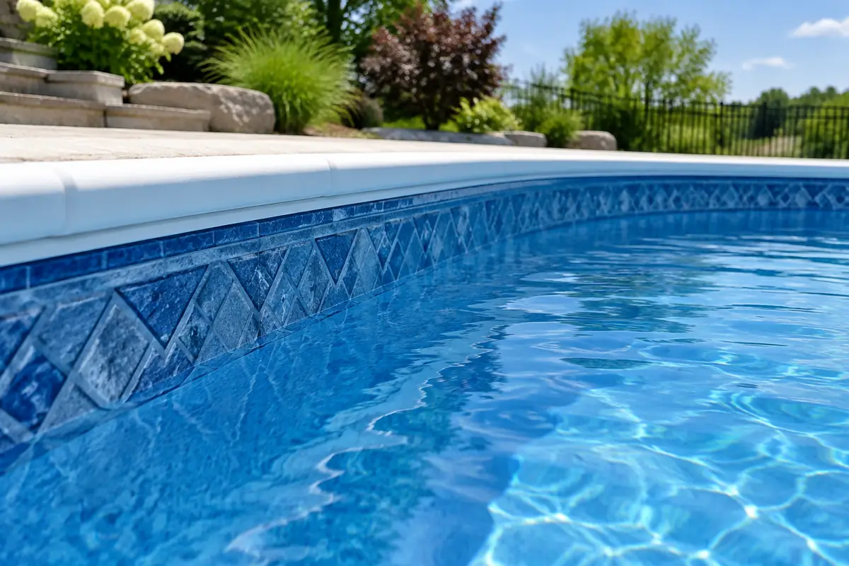 A vinyl liner is the cheapest surface to install and the one replaced most often.