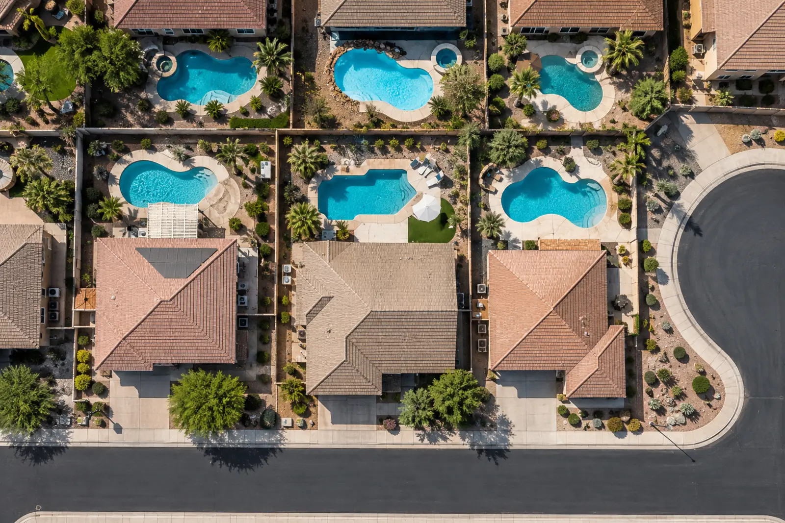 Percentage of Homes With Pools by Metro and State: Backyard Pool Prevalence Index
