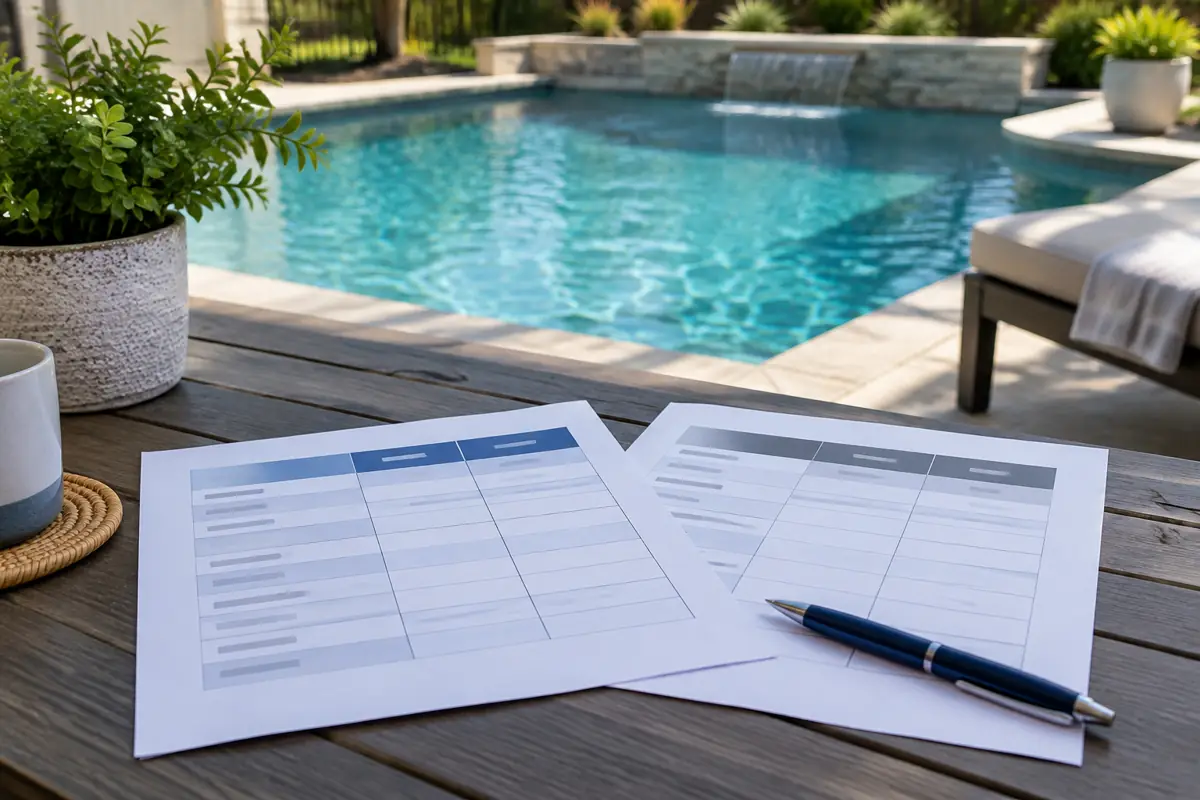 Loan offers are easiest to compare side by side, on APR, term, fees and total interest.