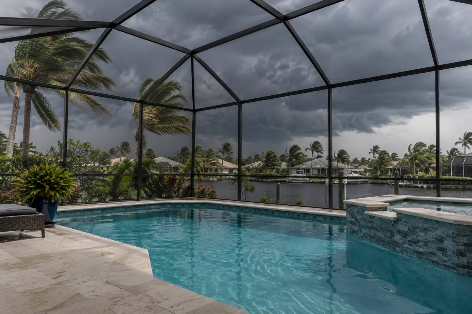Pool Hurricane Preparation: Code Rules, Screen Enclosure Standards and Storm Exposure by State, 2026
