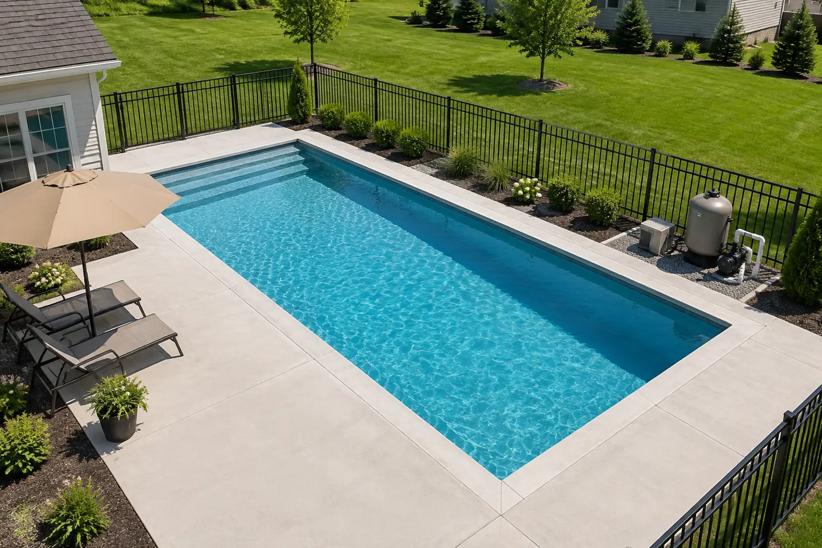 Standard Pool Size: Common Dimensions and Depths