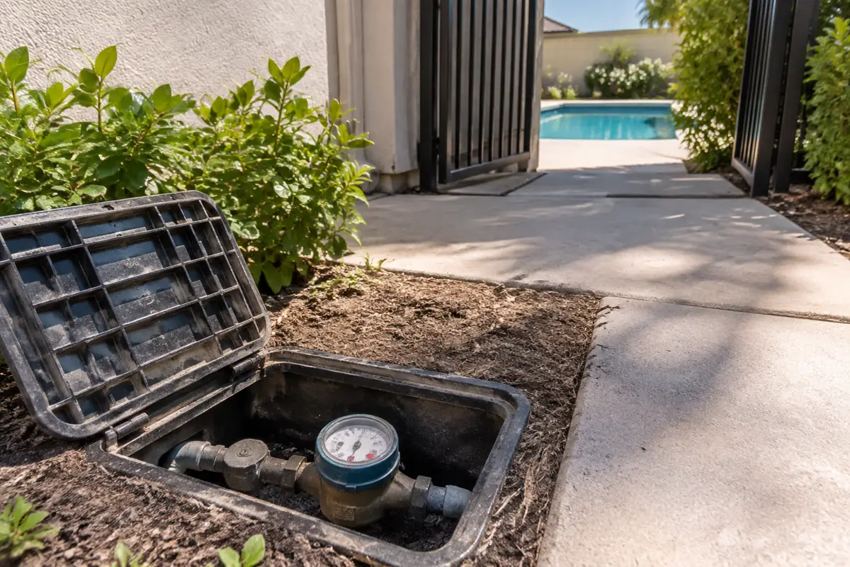 Whether fill water is billed as wastewater depends on which meter it passes through and when.